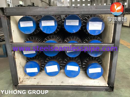 ASTM A213 T9 ALLOY STEEL STUDED FIN PIPE, 13CR STUD pour le four