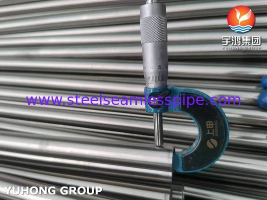 ASTM A249 TP316L BA Tube soudé en acier inoxydable pour chaudière et échangeur de chaleur