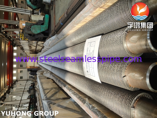 Tubes à aileron soudés à haute fréquence sans soudure en acier allié ASTM A335 P22