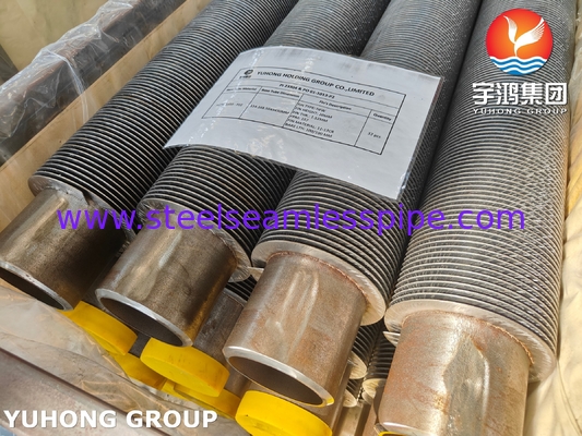 Tubes à aileron soudés à haute fréquence sans soudure en acier allié ASTM A335 P22