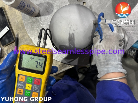 Les pièces de raccordement pour tuyaux super duplex SAF2507, ASTM A815 WPS UNS S32750