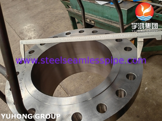 ASTM A350 LF2 Classe 1 Flange à cou de soudure en acier allié à basse température Flange forgée