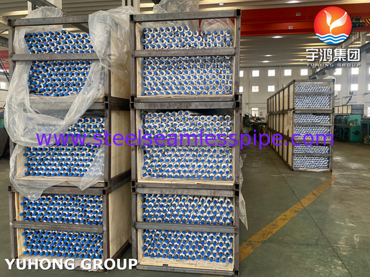 ASTM A179 Tubes sans couture en acier au carbone Tubes à nageoires en aluminium de type G pour refroidisseur d'air