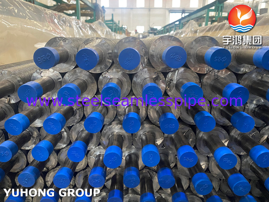 ASTM A179 Tubes sans couture en acier au carbone Tubes à nageoires en aluminium de type G pour refroidisseur d'air