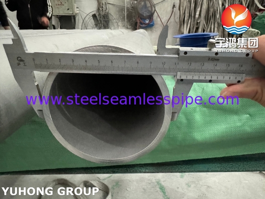 EN 10216-5 1.4462 / UNS S32205 SAF Duplex 2205 Pipe sans soudure en acier inoxydable