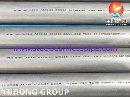 Tubes sans soudure en acier duplex pour l'industrie chimique