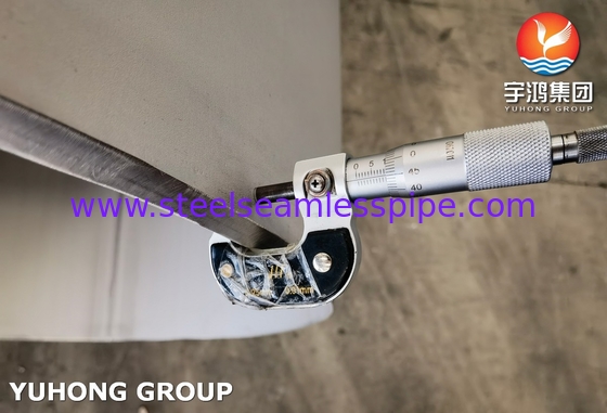 ASTM A358 Classe 1 TP316L Pipe EFW en acier inoxydable pour le service à haute température