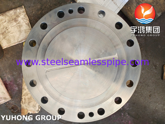 ASTM SA266 Gr2N Flange de couverture de canal et flange latérale de coque utilisée dans un échangeur de chaleur