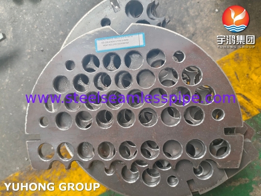 ASME SA516 Gr 70 Plaque de protection en acier au carbone pour échangeur de chaleur