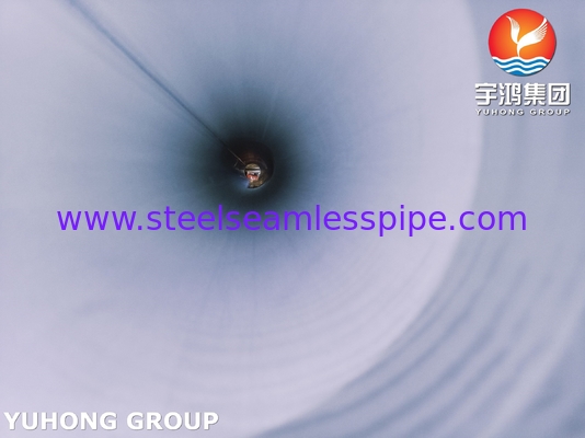 TP316L EN 1.4404 Pipe de traitement des eaux usées pour usines de traitement des eaux usées EN10217-7 Efficacité standard