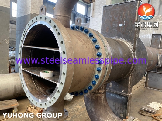 Échangeur de chaleur à tête flottante, tube sans soudure en acier au carbone ASTM A179 et feuille de tube ASTM A266 Gr.2N