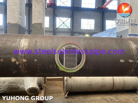 Échangeur de chaleur à tête flottante, tube sans soudure en acier au carbone ASTM A179 et feuille de tube ASTM A266 Gr.2N