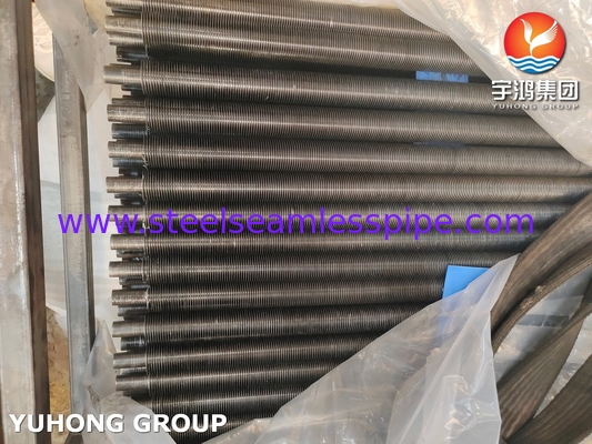 ASTM A179 Tubes sans couture en acier au carbone Tubes à nageoires en aluminium de type G pour le système HRSG