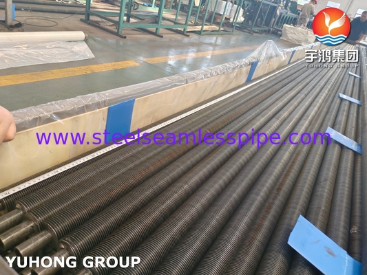 ASTM A179 Tubes sans couture en acier au carbone Tubes à nageoires en aluminium de type G pour le système HRSG