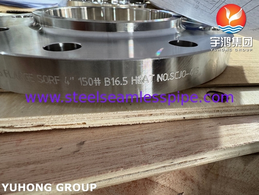 ASTM B564 UNS N10276 Flange en alliage de nickel à dérapage / Hastelloy C276 SORF