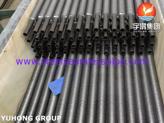 Tubes à aileron de type ASTM A179 L en acier au carbone pour échangeurs de chaleur et industrie