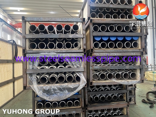 Soudure à haute fréquence ASTM A106 Gr.B Tubes en acier au carbone pour chauffage
