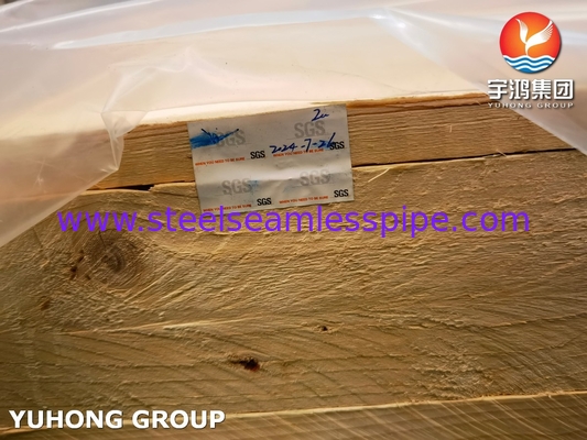 C68700 Tubes sans soudure en alliage de cuivre ASTM B111 pour échangeurs de chaleur homologuées par la SGS