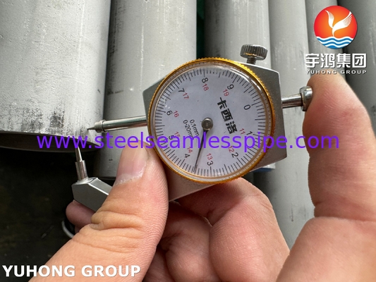 ASME SA213 TP316L Tubes sans soudure en acier inoxydable pour les centrales électriques