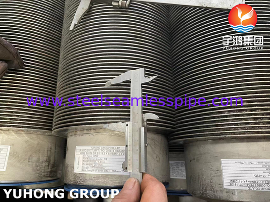 ASME SA106 GRADE B Tubes à aileron sans soudure en acier au carbone de type HFW pour appareil de chauffage à combustion