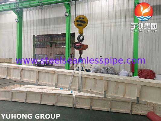 Tubes sans soudure en alliage de nickel B163 UNS N08825 25.4MM*2.11MM*5555MM