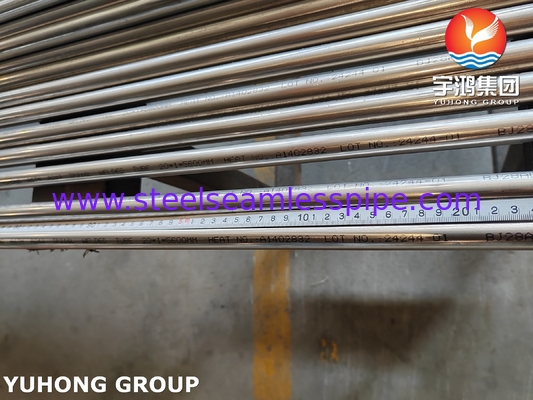 Tubes soudés en acier inoxydable brillant recuit ASTM A249 TP316L