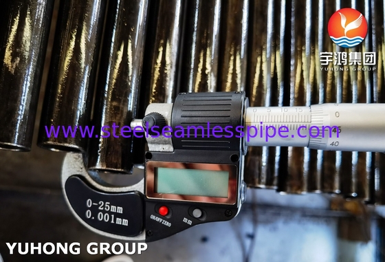 19.05MM SA179 Tubes de chaudière ASME SA179 pour échangeur de fond d'alimentation du stripper