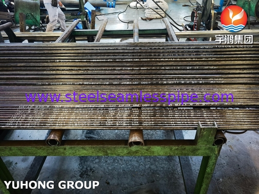 19.05MM SA179 Tubes de chaudière ASME SA179 pour échangeur de fond d'alimentation du stripper