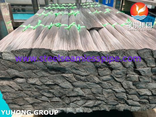 SUS304 Tubes capillaires en acier inoxydable brillant recuit pour instruments médicaux ISO9626