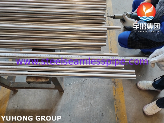 Tubes sans soudure en acier inoxydable ASTM A269 TP316L, brillant recuit pour chaudière, échangeur de chaleur