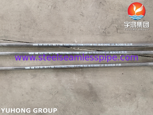 Tubes en acier au carbone ASME SA210 GR C sans soudure pour superchauffeurs
