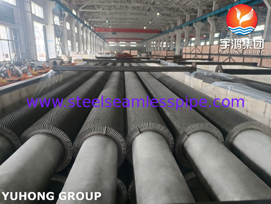 Fournisseur de tubes à ailettes dentelées HFW ASTM A312 TP304H pour les systèmes HRSG des centrales électriques