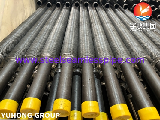SA179 CS Fin tube L Fin type enroulé pour refroidisseur d'air des effluents du réacteur REAC