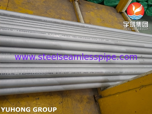 ASTM B407 Incoloy 800H / UNS N08810 / 1.4958 Tubes en acier allié sans soudure