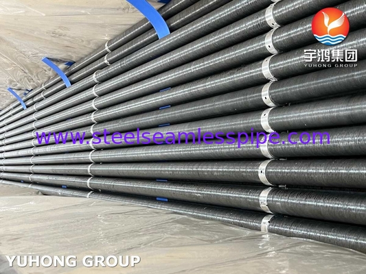 ASTM A179 Tubes à aileron en acier au carbone en aluminium de type G pour tour de refroidissement à sec