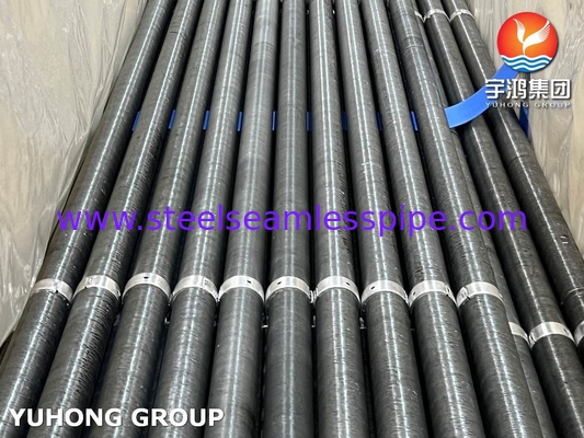 ASTM A179 Tubes à aileron en acier au carbone en aluminium de type G pour tour de refroidissement à sec