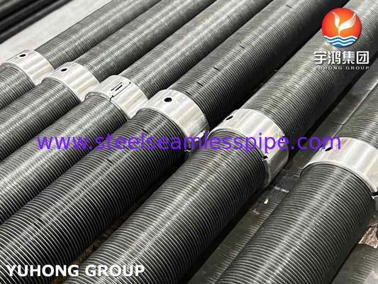 ASTM A179 Tubes à aileron en acier au carbone en aluminium de type G pour tour de refroidissement à sec