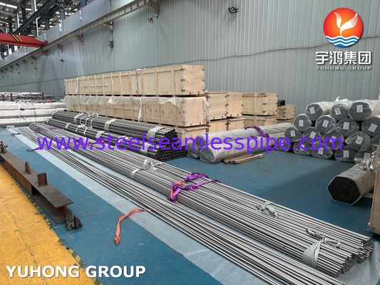 ASME SA249 TP316L Tube soudé en acier inoxydable à haute anti-corrosion pour tube échangeur de chaleur
