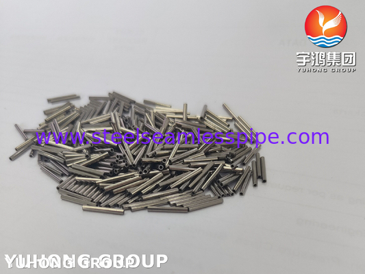 ASTM A269 TP316 Tubes capillaires soudés en acier inoxydable 1,8*25 mm Tubes de haute précision