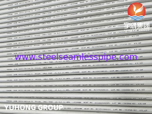 ASTM A213 TP316 TP316L Fabricant de tubes sans soudure en acier inoxydable