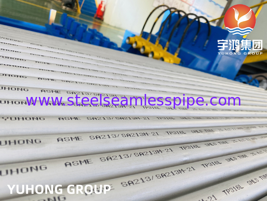 ASTM A213 TP316 TP316L Fabricant de tubes sans soudure en acier inoxydable