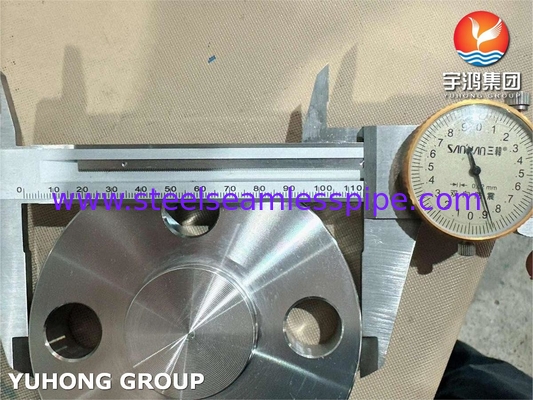 ASTM A182 F53 Flange à face soulevée à l'aveugle en acier double forgé B16.5