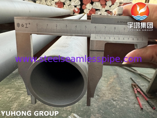 ASTM A790 S32750 tuyau sans soudure en acier duplex pour condensateurs et systèmes de refroidissement