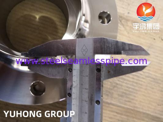 EN 1092-1 TYPE11 1.4404 Vue soudeuse surélevé Neck Flange Superior résistance haute durabilité