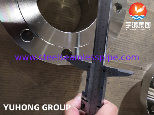 EN 1092-1 TYPE11 1.4404 Vue soudeuse surélevé Neck Flange Superior résistance haute durabilité