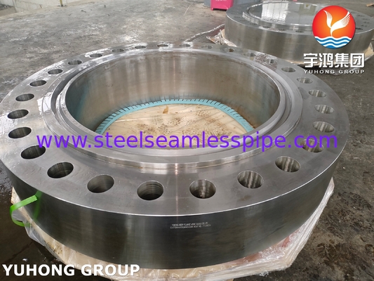 ASME SA266 Gr.2N Forges en acier au carbone Flange de carrosserie en acier pour récipient sous pression