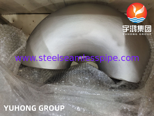 ASTM B366 UNS N08810 Incoloy 800H acier allié au nickel 180° Coude B16.9 pour système de tuyauterie