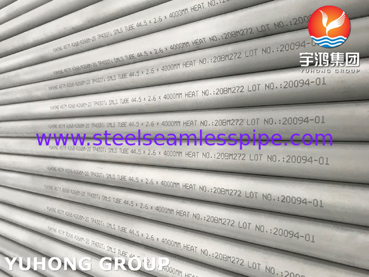 Tubes sans soudure ASTM A268 TP430Ti pour environnements chimiques agressifs