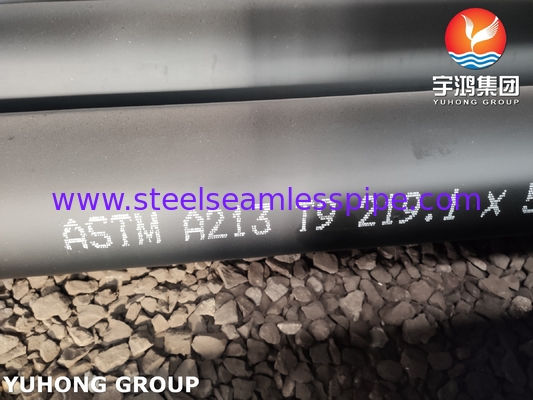 ASME SA213 / ASTM A213 T9 Tubes sans soudure en acier allié pour chaudière, superchauffeur et échangeur de chaleur