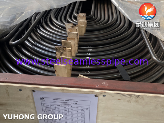 P265GH U Tubes sans soudure pliantes, pour les usines pétrochimiques